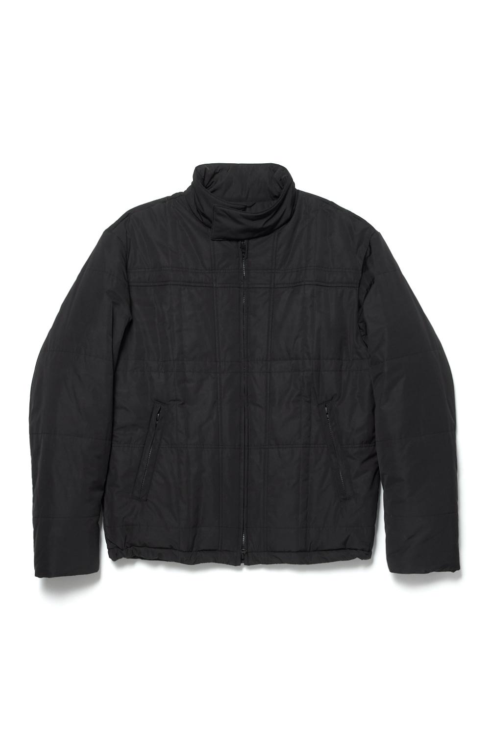 Square Puffer Jacket Black