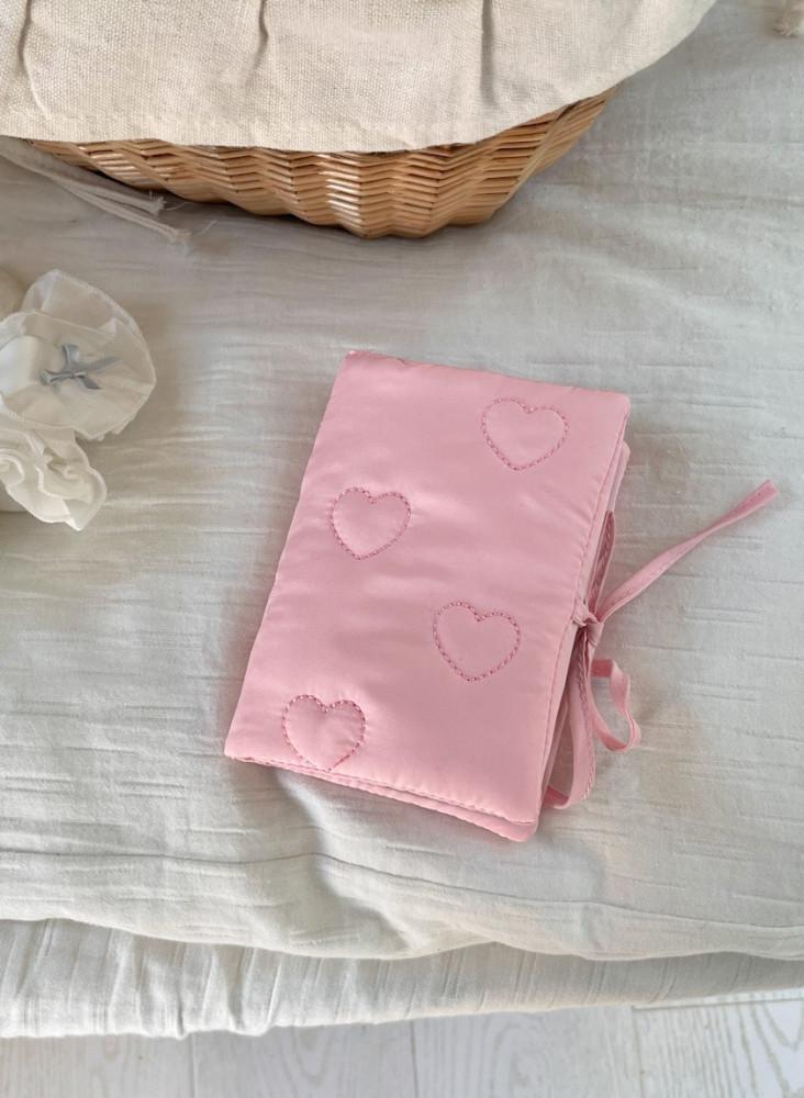 수심 Lovely Collect Book 러블리 콜렉트북 핑크 하트 앨범 포카 3인치