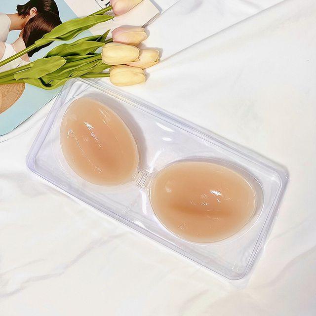 끈없는 2cm 왕뽕 볼륨업 실리콘 오프숄더 웨딩 비키니 누드브라 누브라 3cm A B C