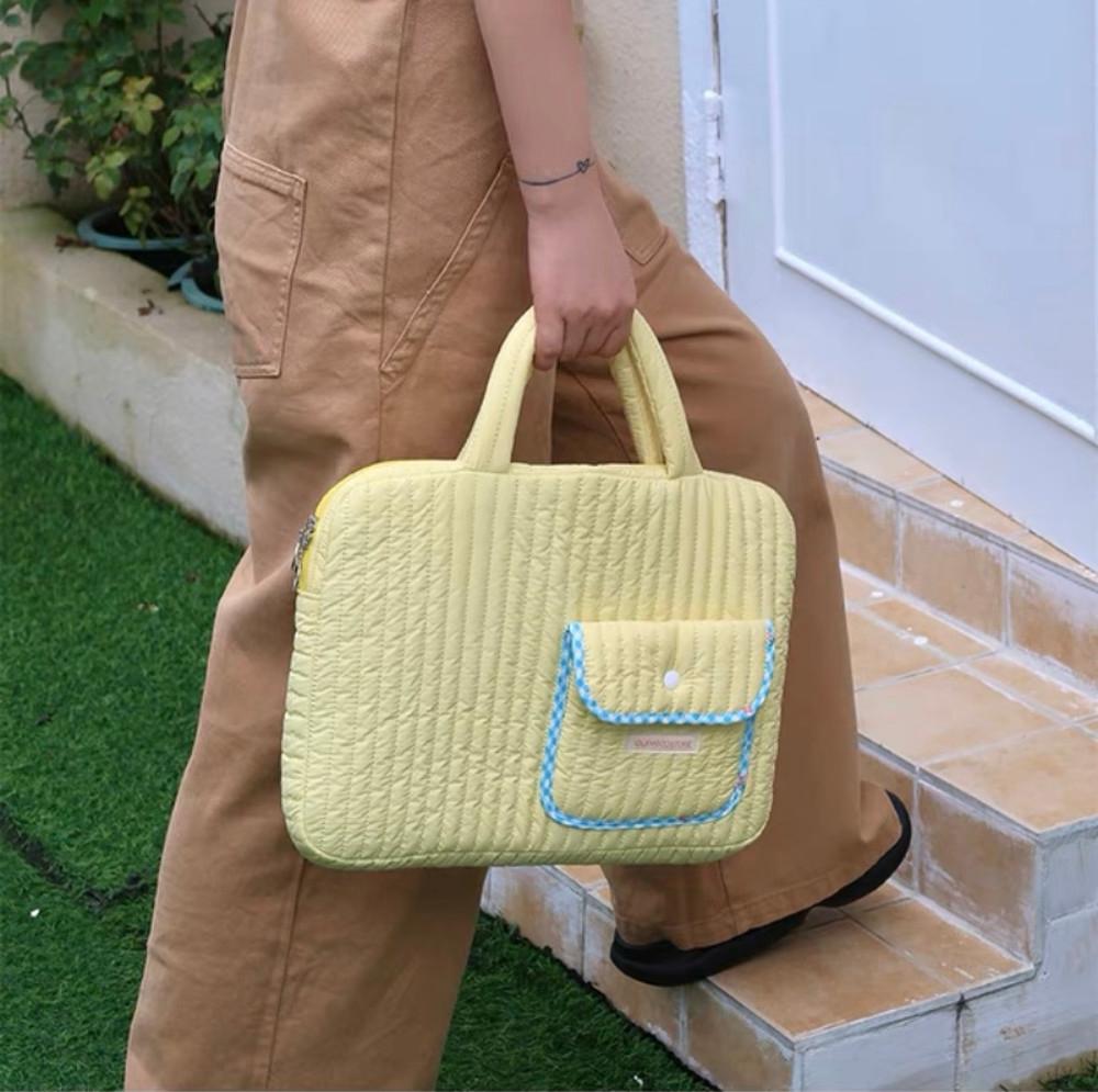 [살구맨션] 포켓 맥북 아이패드 파우치