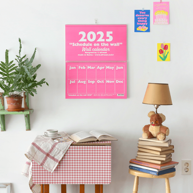 스케쥴온더 월 2025