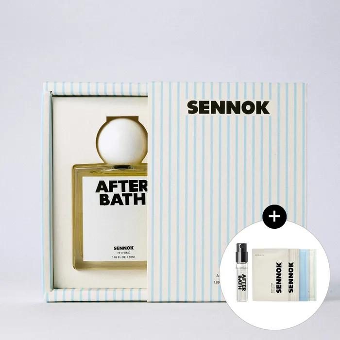 퍼퓸 향수 애프터 배스 50ML + [증정] 센녹 바디 & 헤어케어 4종 (7mlX4) + 퍼퓸 애프터 배스 1.8ml