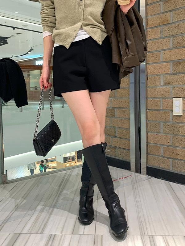 로르 베이직 슬랙스 숏 팬츠 / 3color