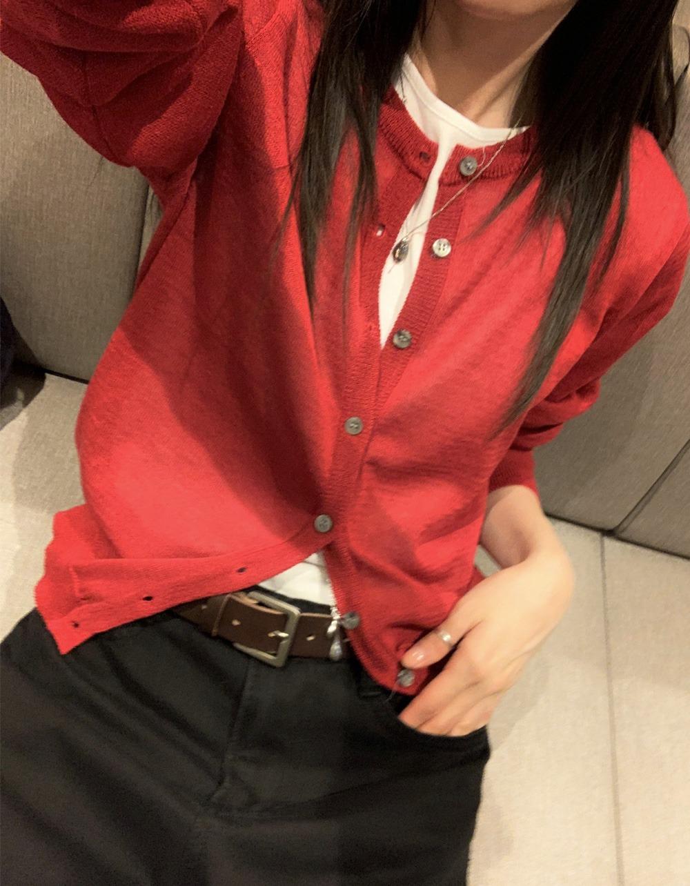 [basic] 썸머 린넨 cardigan
