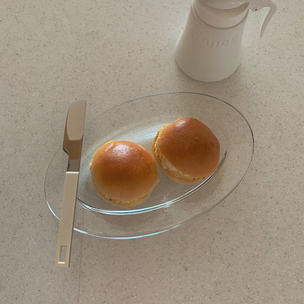 [리틀오브제] 투명 오벌플레이트