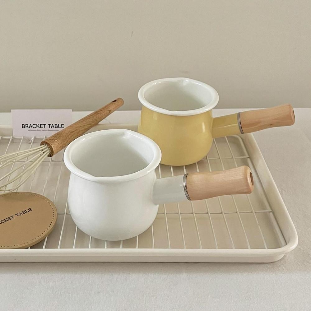 (인덕션가능) 법랑 미니 밀크팬