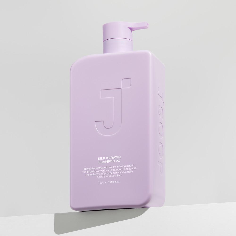 제이숲 실크 케라틴 샴푸 2X 1000ml