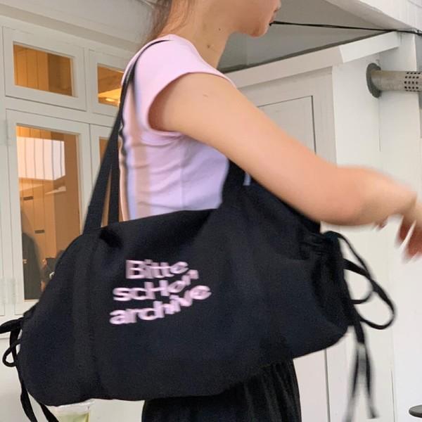 bitte schon-ballet bag black&pink 비테셴 발렛백 블랙핑크 ( 8월 31일 순차배송 )