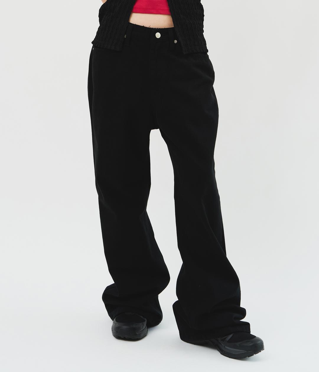 하이파이펑크 Tez Wide Flare Pants (2color)