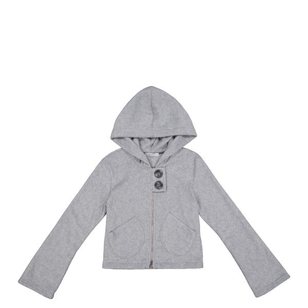 *1/23 예약발송* Pocket Fleece Hoodie Jacket [Grey]