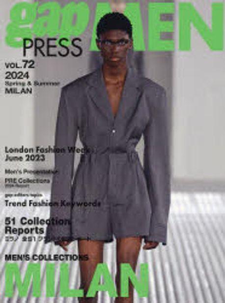 gap PRESS MEN vol.72(2024Spring & Summer)