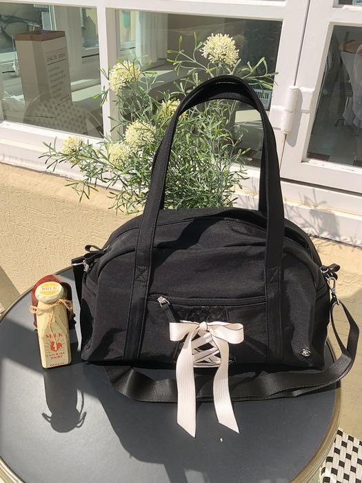 Daily ribbon gym bag_black