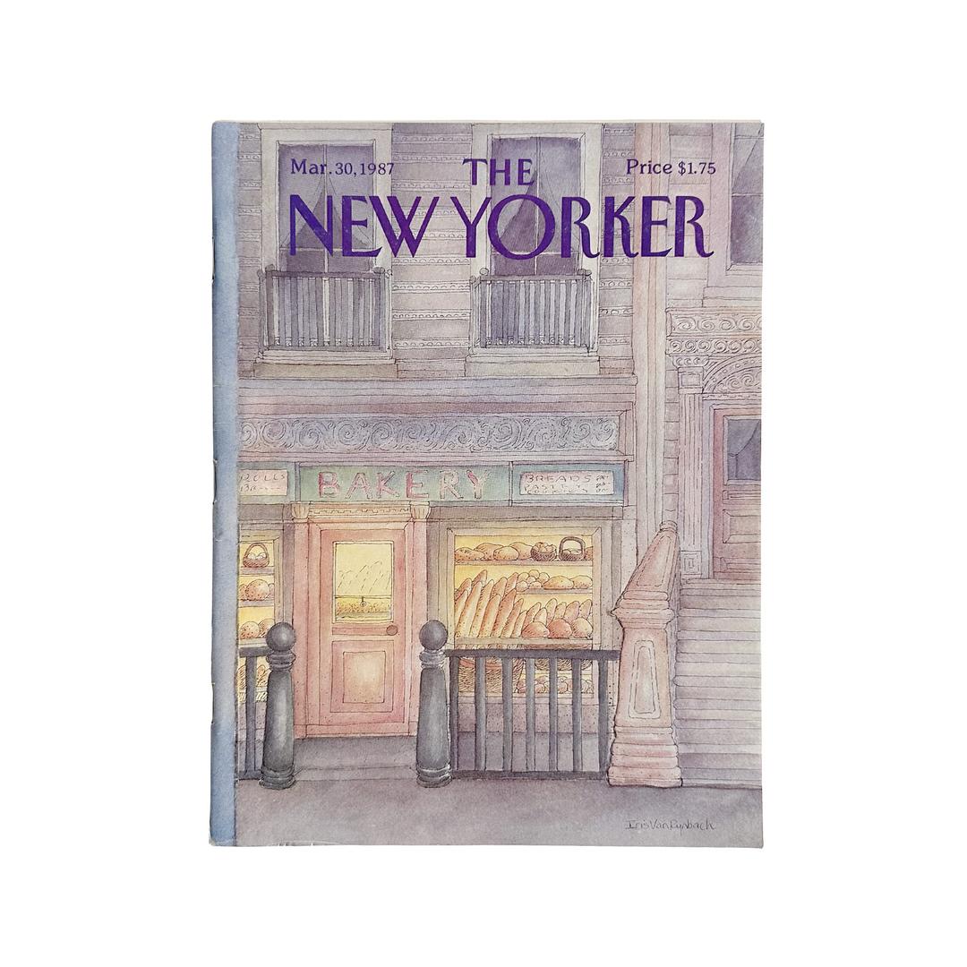 [The New Yorker] Vintage Magazine March 30, 1987