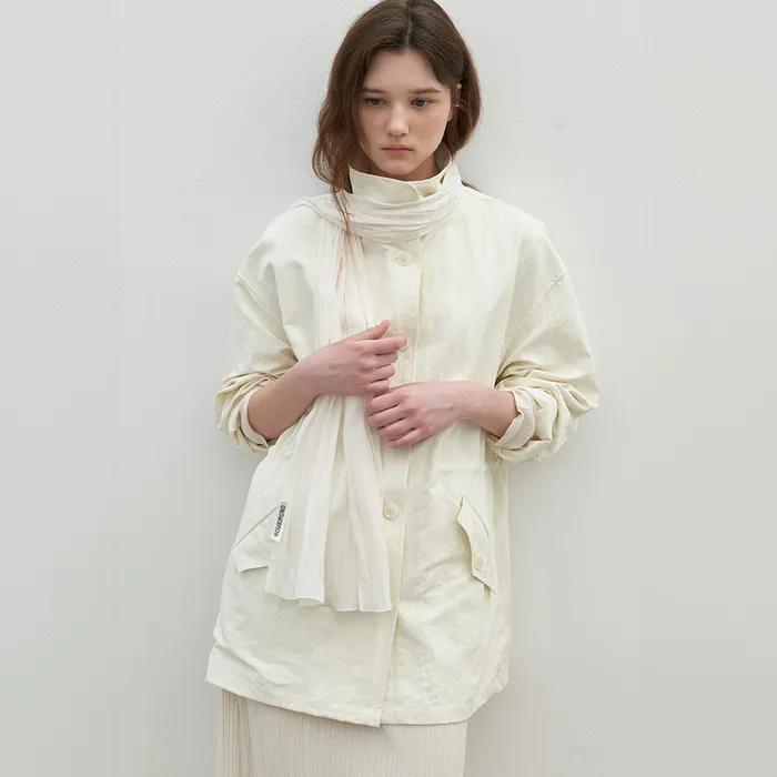 Soft Glaze Half Jacket_2 color