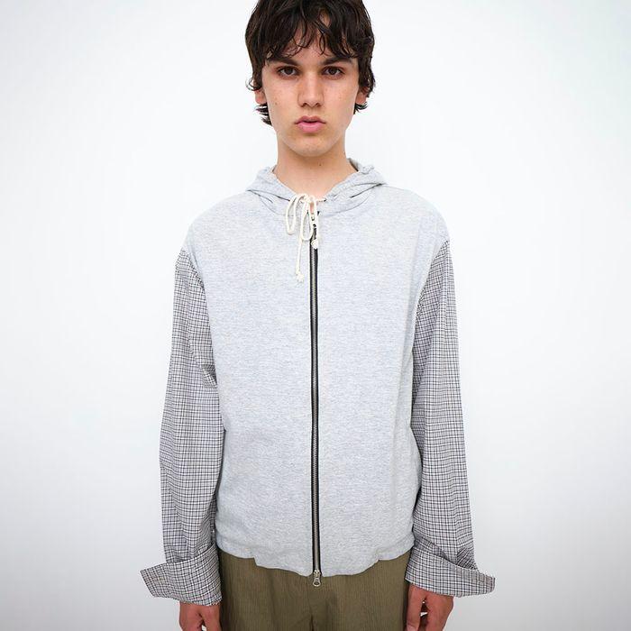 (U) CECILE JACKET (BLACK - WHITE)