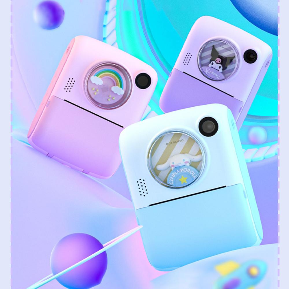 산리오 즉석 카메라 시나모롤 쿠로미 폴라로이드 카메라