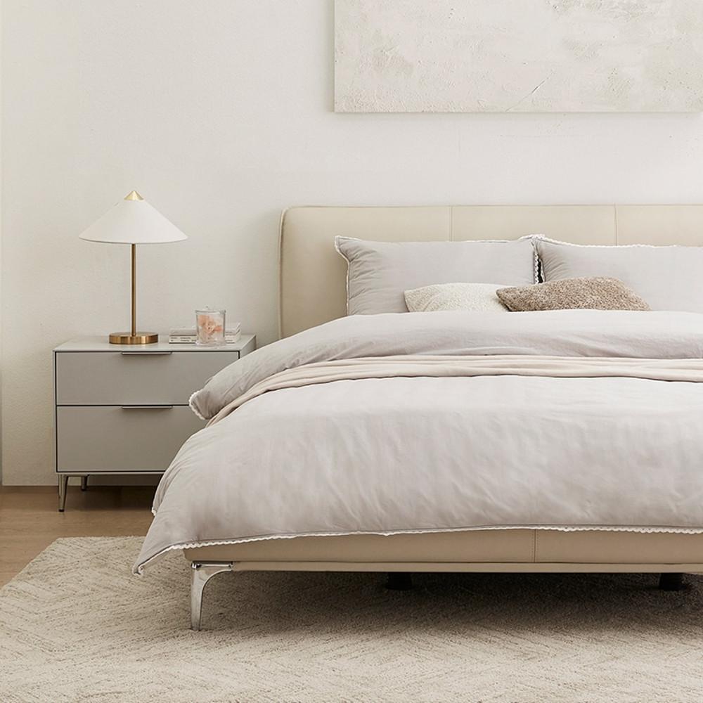 [까사미아] 마벨 60수 고밀도워싱 양모듀벳커버 SS (컬러 택1)