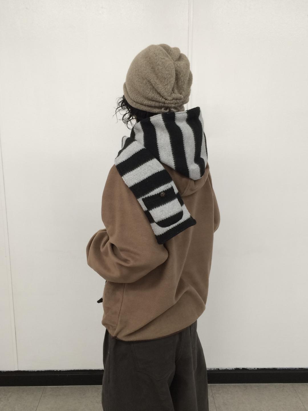 울 두건 비니 (2color) - 남여공용