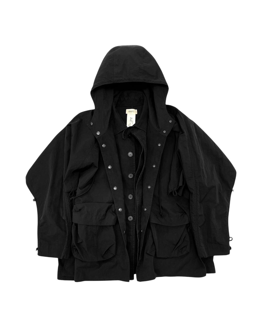2WAY CHANGEABLE JACKET BLACK