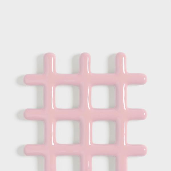 TRIVET GRID - PINK