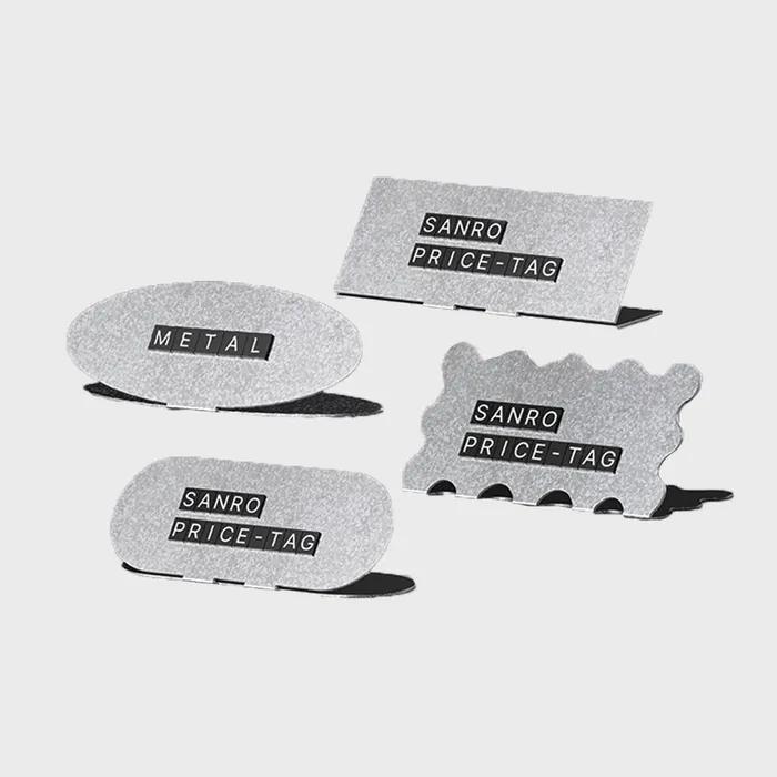 SANRO 금속 프라이스 칩 ( 메탈 컬러 )