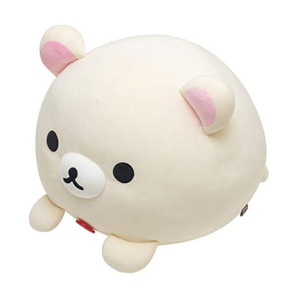 산엑스 리락쿠마 코리락쿠마 슈퍼 모찌모찌 찹쌀떡 쿠션 M