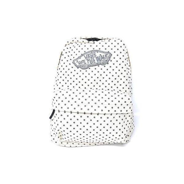 858952 반스 Off The Wall Realm Popes Vanilla Polka Dot 백팩 가방
