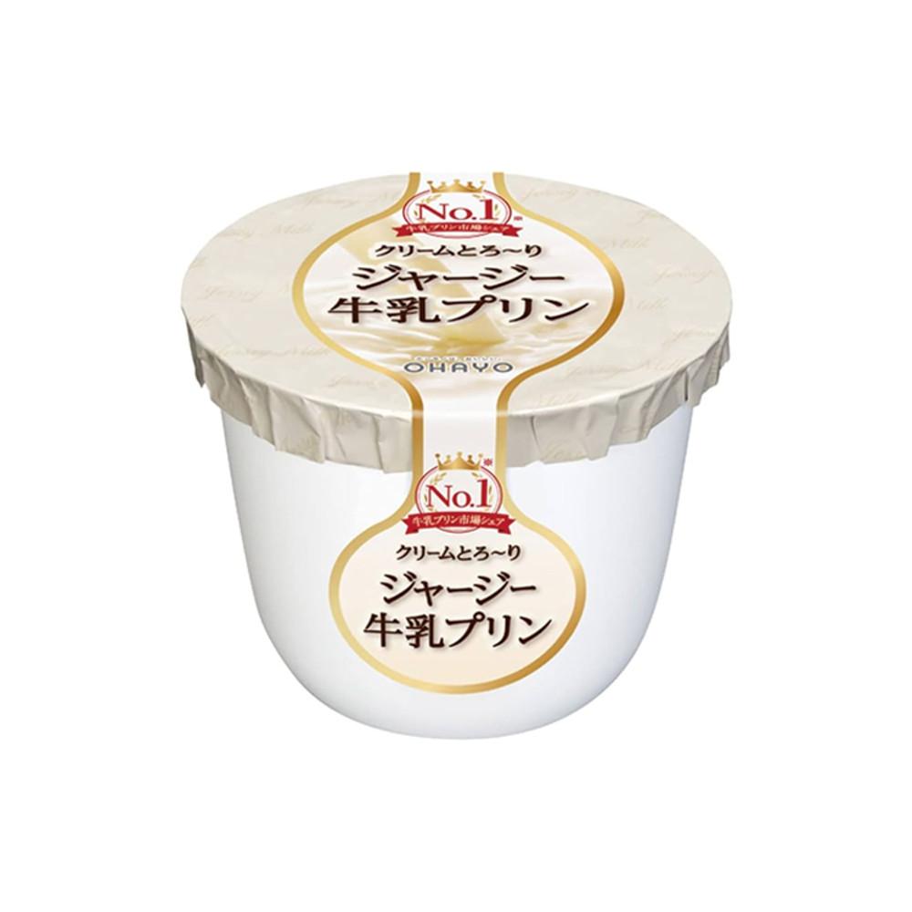 일본 오하요 쟈지 우유 푸딩 진한 우유맛 115g [원산지:일본]