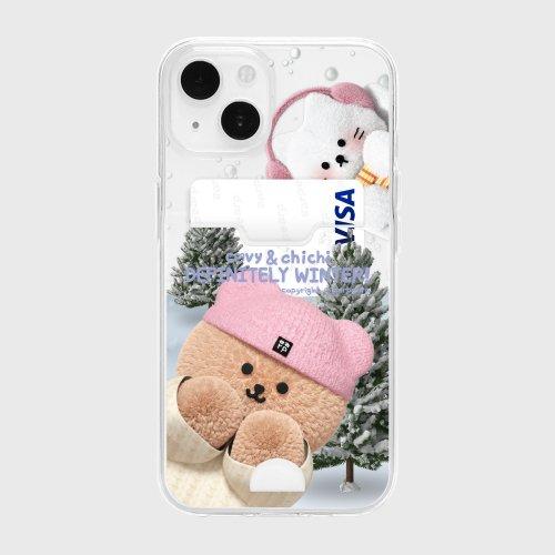 SNOWY WINTER COVY AND CHICHI(카드수납-젤리)