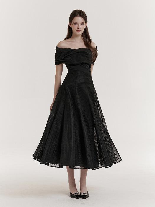 Joanna Lace Skirt (Black)