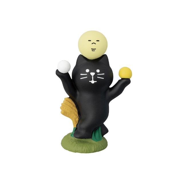 데팡스 콘콤브레 달맞이 보름달고양이