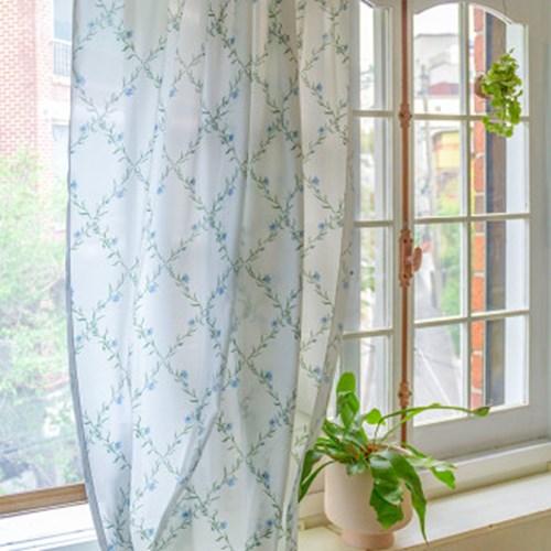 프렌치 가든 드로잉 커튼 3size