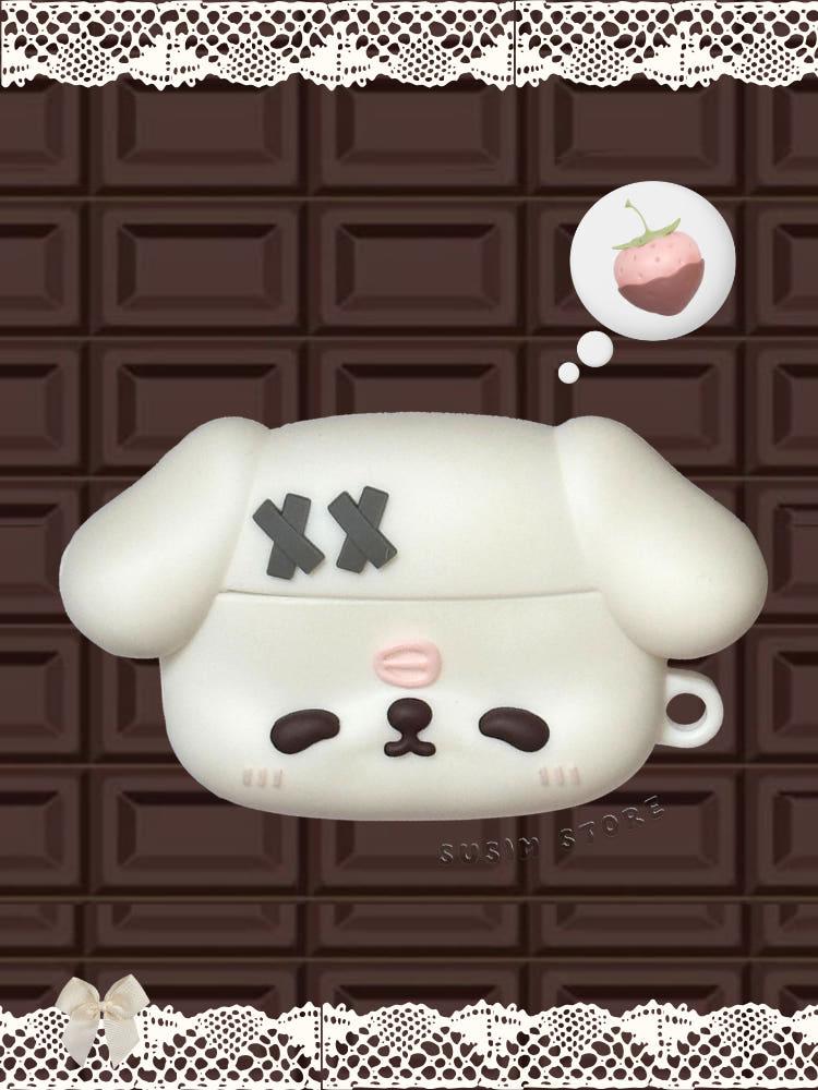 수심 Bonbon Puppy Case 봉봉 퍼피 에어팟 케이스 유니크 강아지 선물