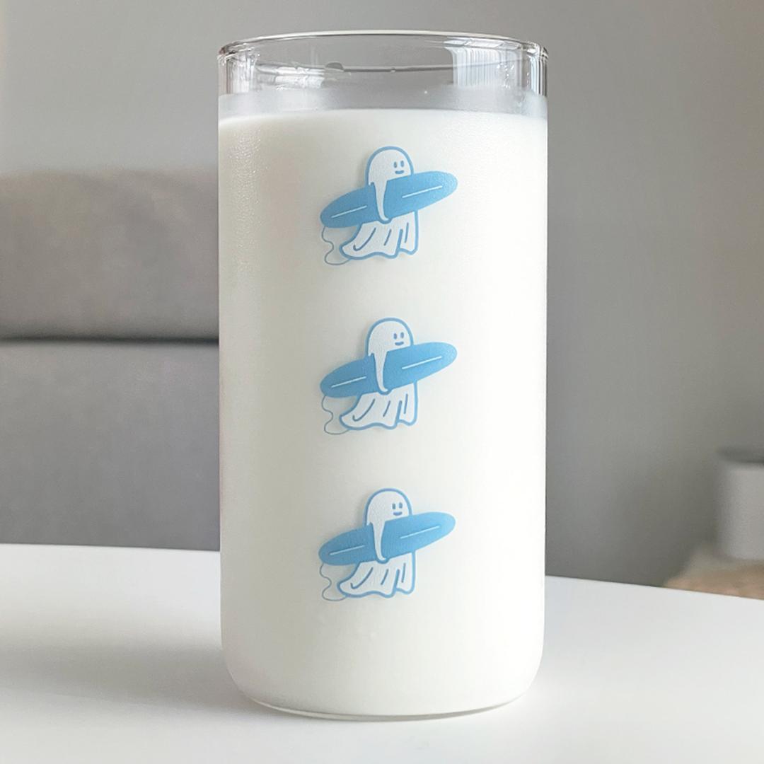 [컵] 유령서퍼 고디 내열 글라스