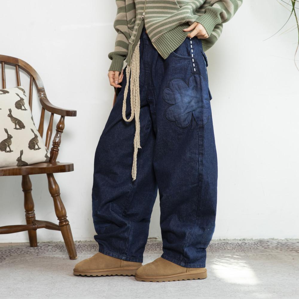 WXP020 코우운 워싱 데님 팬츠 (INDIGO)