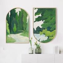 아치 액자 - 그린랩 (Green Lab.01)