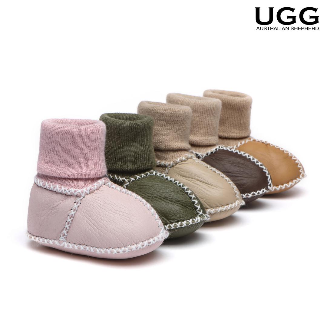 UGG 양털 부츠 에린 발목 양말 에버 베이비 유아 미니 앵클 어그 AS3035K