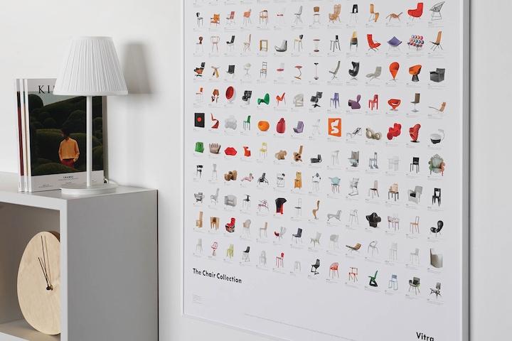 The Chair Collection Poster 미술 전시 비트라 포스터 (AM)