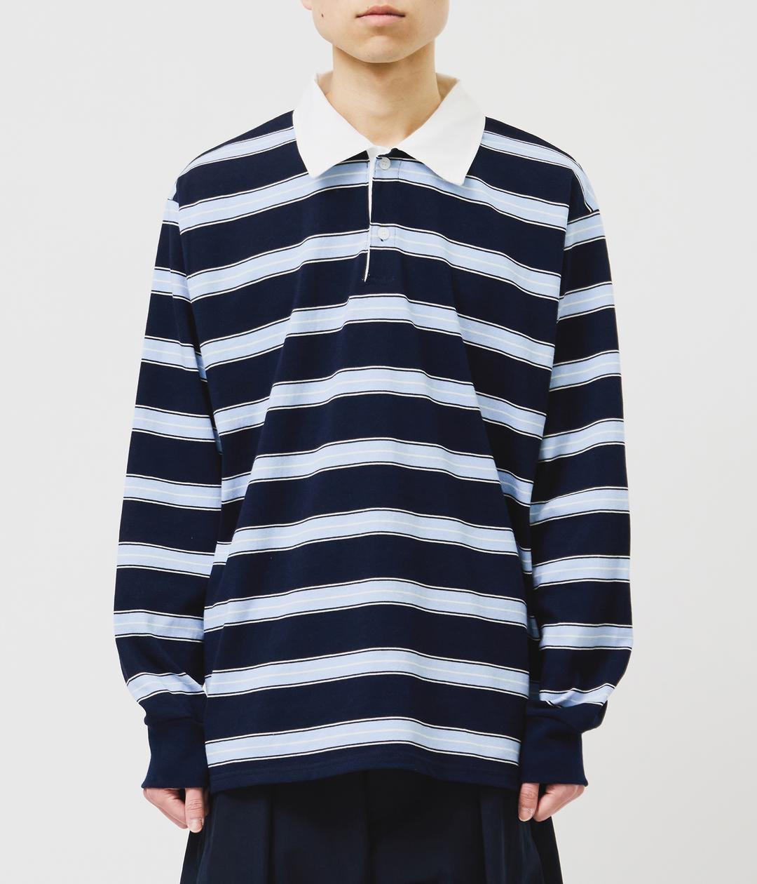 Wino Striped Rugby Top (3color)