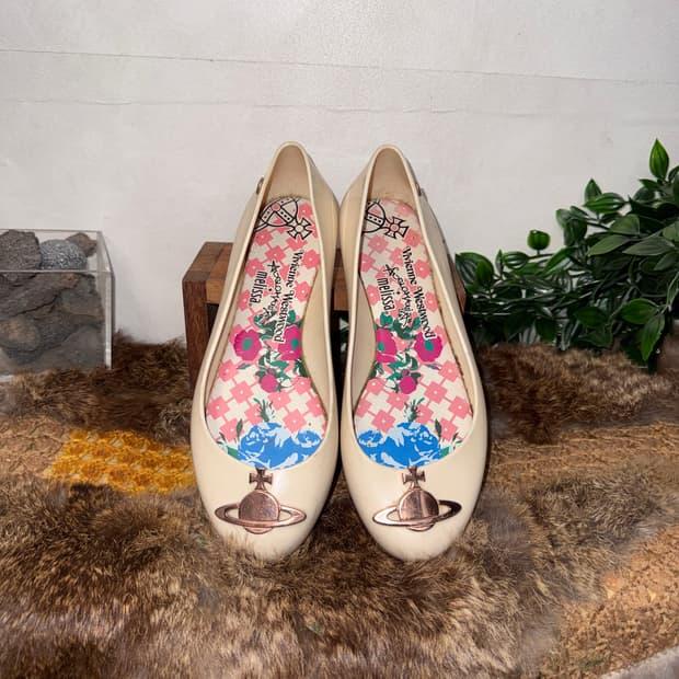 Vivienne WestwoodXMellisa Orb flat shoes | 후루츠패밀리