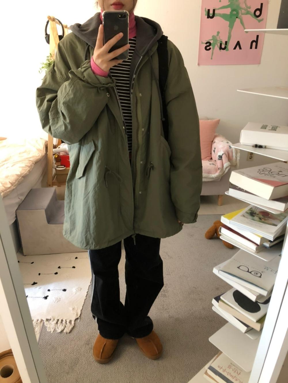 autumn khaki jacket