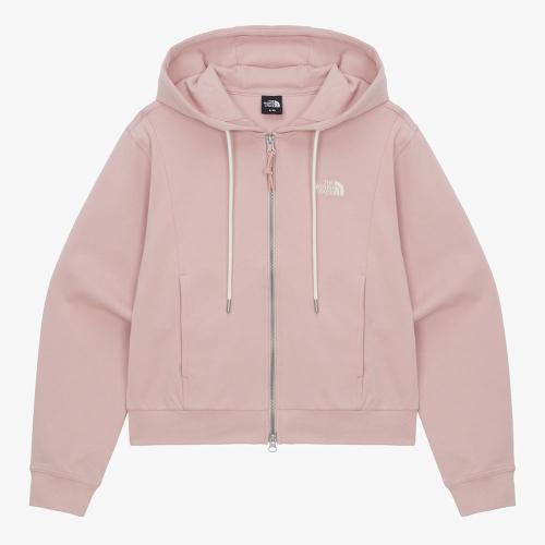 NJ5JR30C 여성 벨루나 후드 집업_PALE PINK