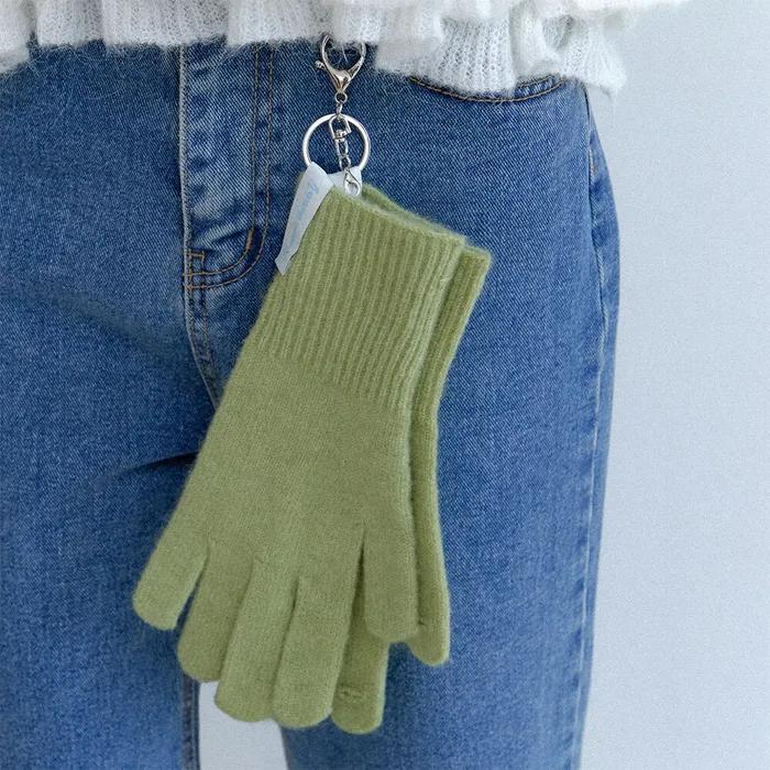 (선물포장) BUDDY WINTER GLOVES_KEYRING_9COLORS GL011