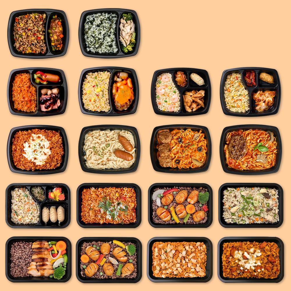 1일 3식하면 일일단백질 권장량 충족 단백질 식단 도시락 18종 18팩 [원산지:상세설명에 표시]