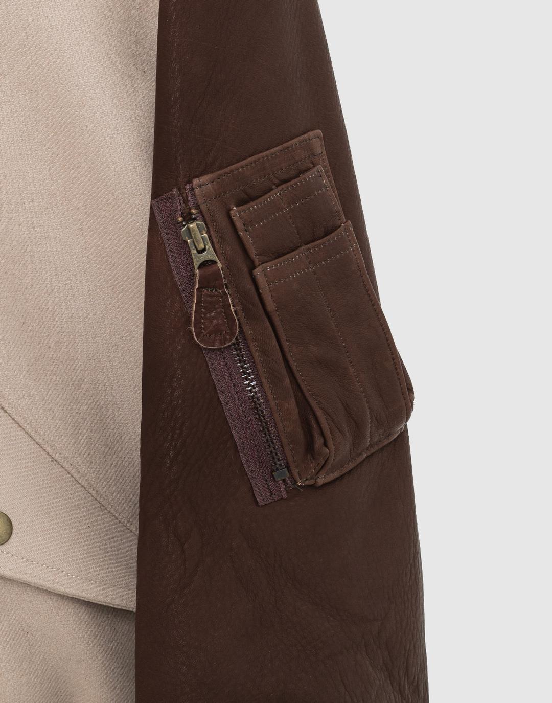 Bomber Jacket (Almond)