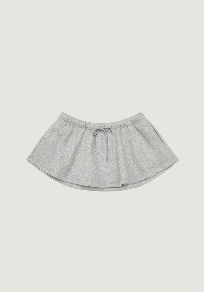 REN FLARED SWEAT SKIRT