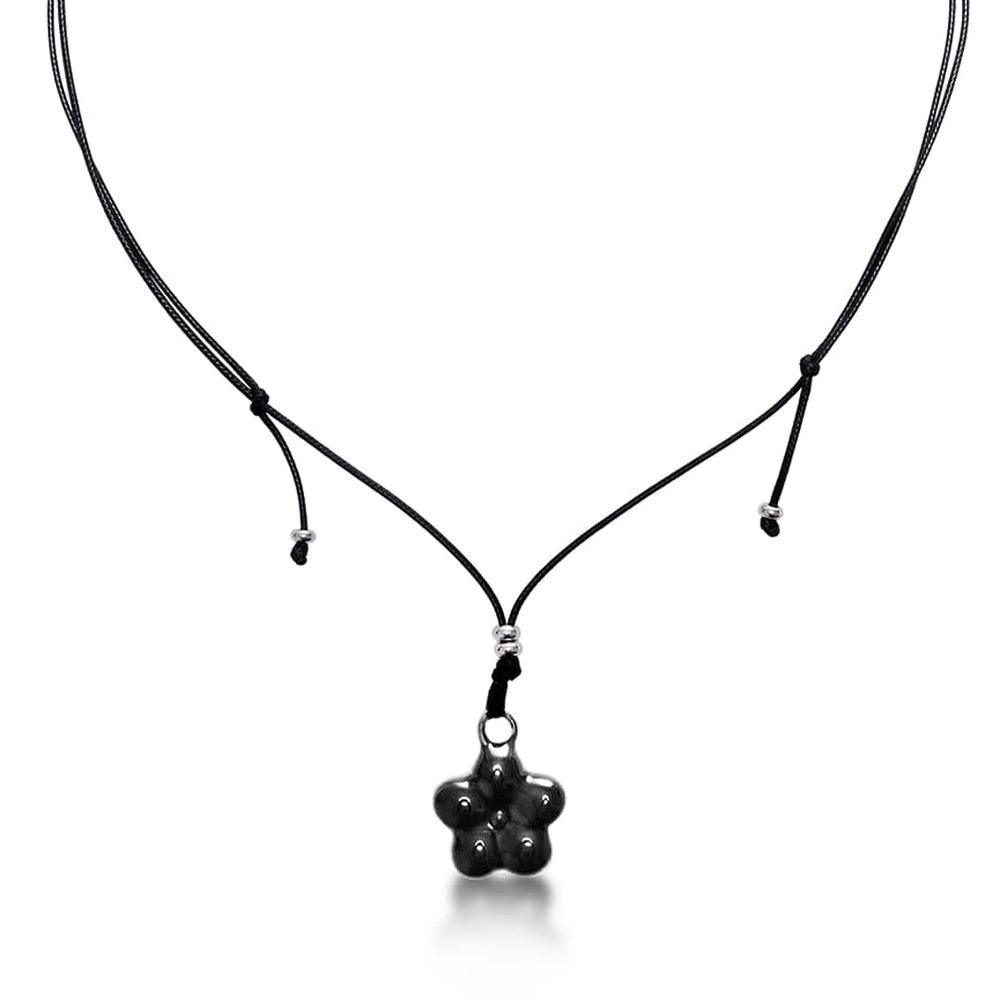 FLOWER CERAMIC NECKLACE 2COLOR