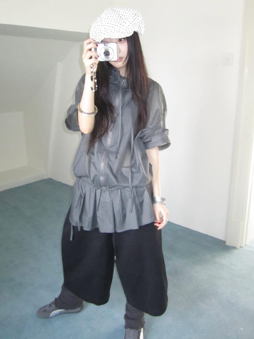 ang:project Functional Short Sleeve Jacket Skirt Set
