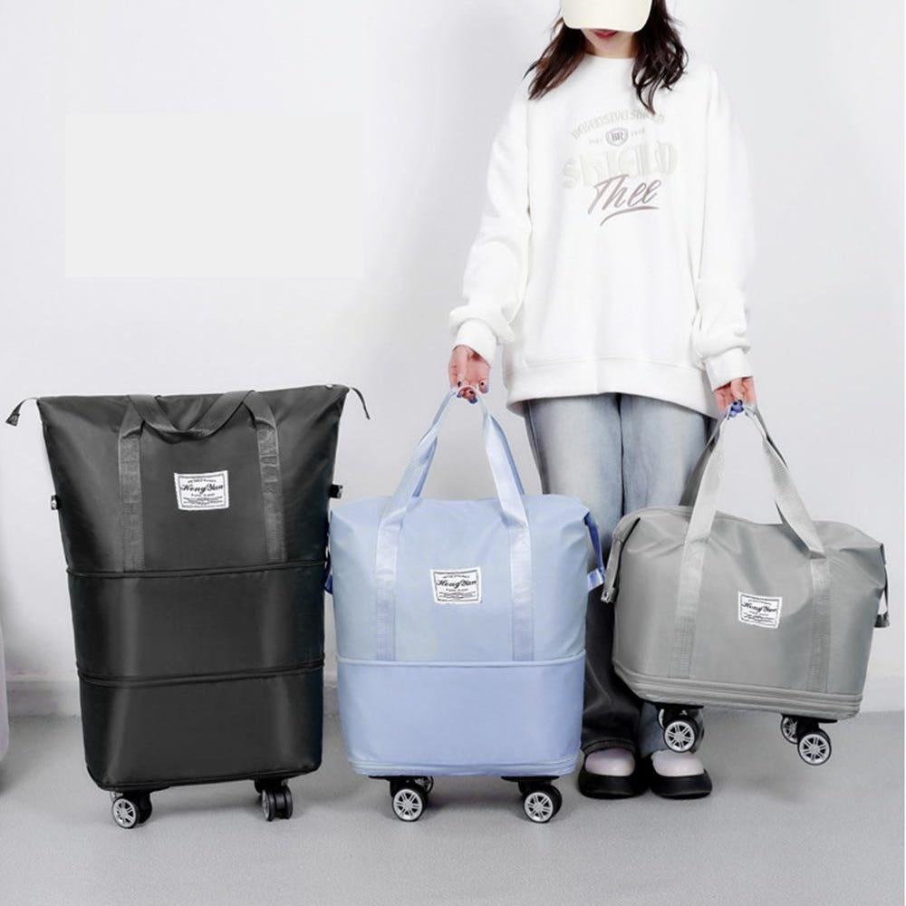 3단 확장 높이조절 캐리어 대형 이민 가방 바퀴달린 보스턴백 골프백 저소음 탈부착 바퀴