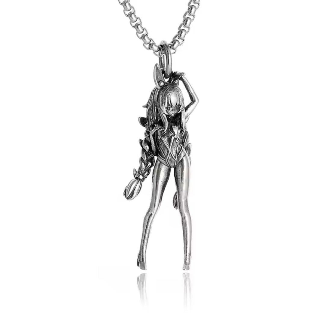 Bunny metal Necklace